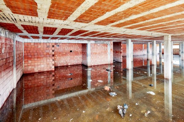 Basement Flood Remediation in Moreno Valley