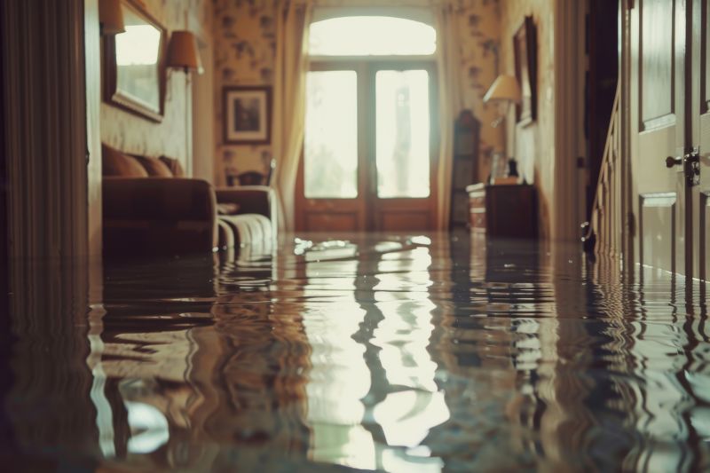 Bedroom Water Damage Repair