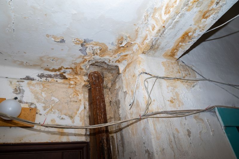 Bedroom Water Damage Repair