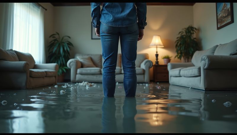 Crawlspace Water Restoration detail