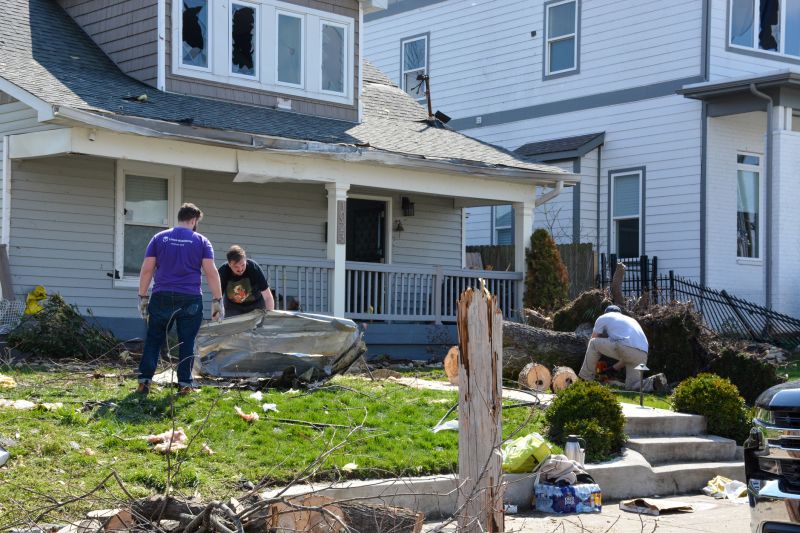 Storm Damage Restoration detail